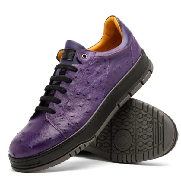 mezlan_ostrich_sneaker_pu_1.webp Hot Mezlan Ostrich Sneaker (50073-S) (Exclusive) Purple