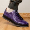 Hot Mezlan Ostrich Sneaker (50073-S) (Exclusive) Purple