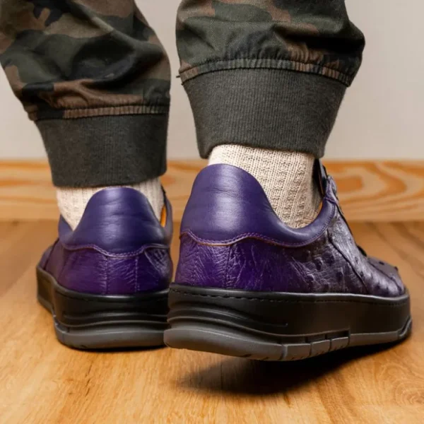 mezlan_ostrich_sneaker_pu_11.webp Hot Mezlan Ostrich Sneaker (50073-S) (Exclusive) Purple