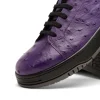 Hot Mezlan Ostrich Sneaker (50073-S) (Exclusive) Purple