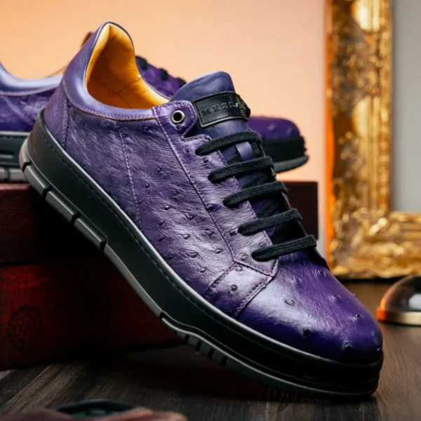 mezlan_ostrich_sneaker_pu_5.webp Hot Mezlan Ostrich Sneaker (50073-S) (Exclusive) Purple