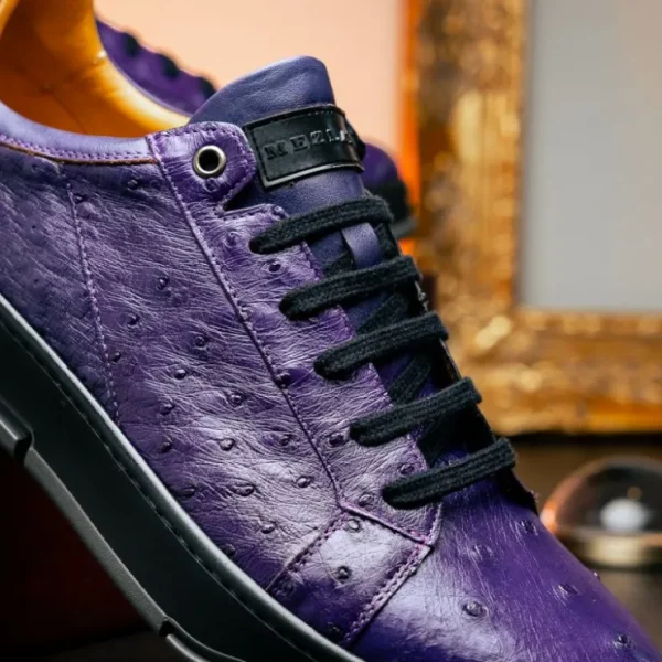 mezlan_ostrich_sneaker_pu_6.webp Hot Mezlan Ostrich Sneaker (50073-S) (Exclusive) Purple