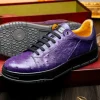Hot Mezlan Ostrich Sneaker (50073-S) (Exclusive) Purple