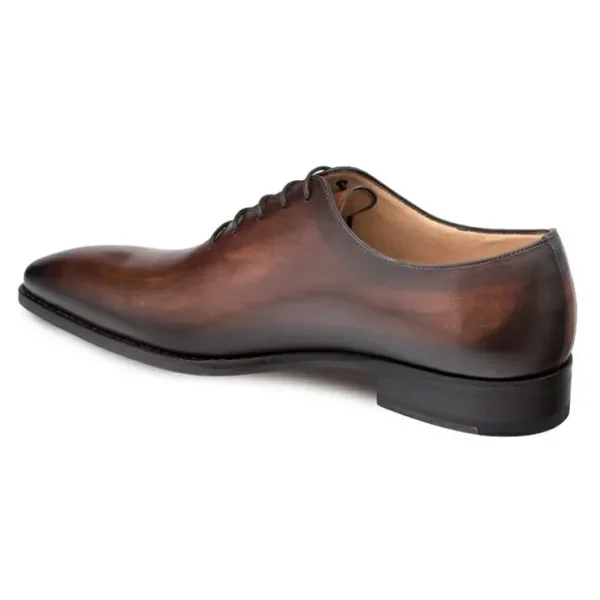 Cheap Mezlan Pamplona Whole Cut Shoes (9201) Cognac