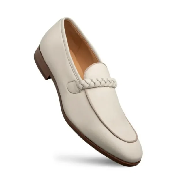 Discount Mezlan Parole Penny Loafer (21047) Bone