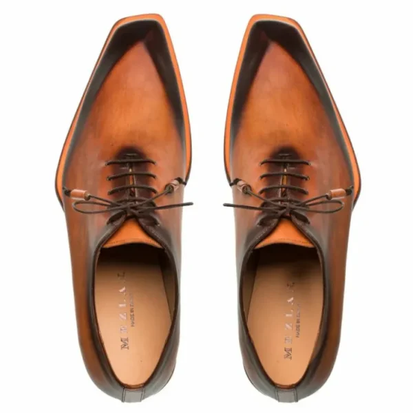 mezlan_patina_asymmetrica_2.webp Discount Mezlan Patina Asymmetrical Oxfords S108 Cognac