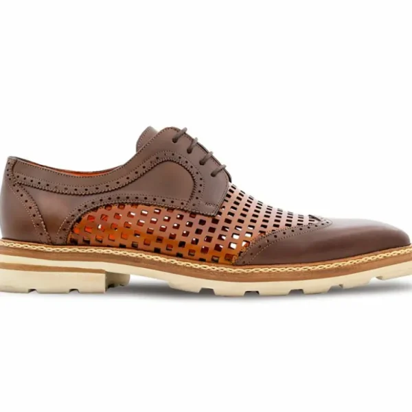 mezlan_perforated_derby_c_0.webp Cheap Mezlan Perforated Derby Cognac / Honey (R20741)