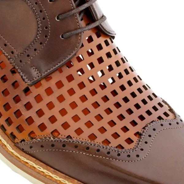 mezlan_perforated_derby_c_4.webp Cheap Mezlan Perforated Derby Cognac / Honey (R20741)