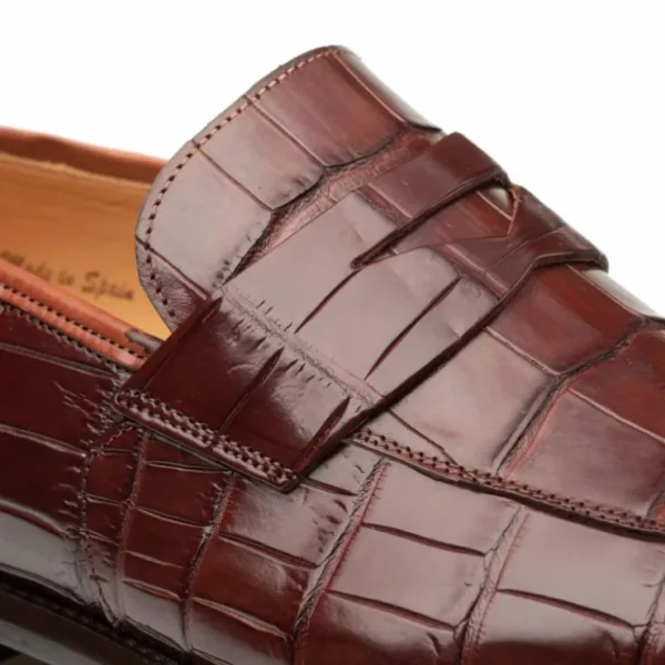 Best Mezlan Piccolo Alligator Penny Loafer (4954-J) Sport