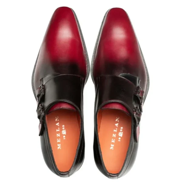 mezlan_pintor_multitone_d_3.webp Online Mezlan Pintor Multi-Tone Double Monk Burgundy & Black (21244) Burgundy&Black
