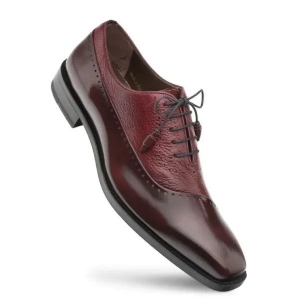 mezlan_postdam_deerskin_c_2.webp Outlet Mezlan Postdam Deerskin Calfskin Shoes (16409) Burgundy