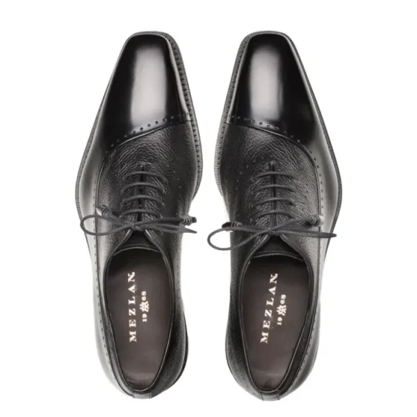 mezlan_postdam_deerskin_c_4-2.webp Best Sale Mezlan Postdam Deerskin Calfskin Shoes (16409) Black