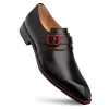 Clearance Mezlan Profumo Monk Strap (21148) Black