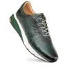 Online Mezlan Quevedo Crocodile Sneaker Forest / Green (50063-F)