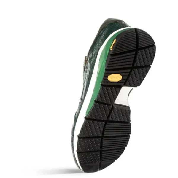 Online Mezlan Quevedo Crocodile Sneaker Forest / Green (50063-F)