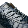 Shop Mezlan Quevedo Crocodile Sneaker Blue / Jean (50063-F)