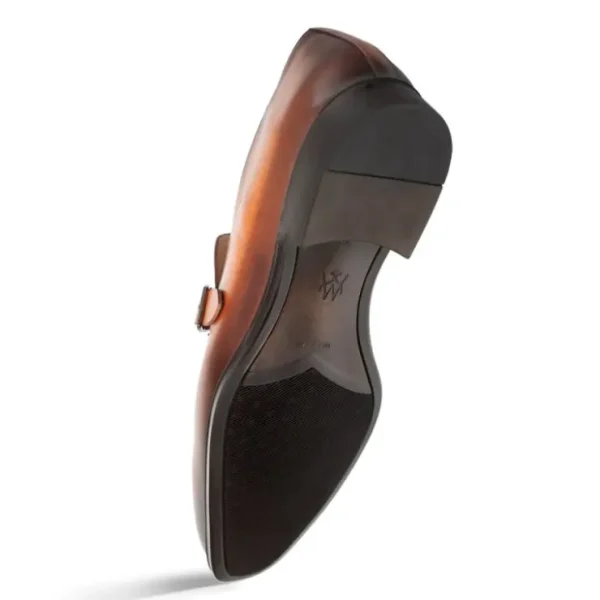 mezlan_salato_leather__ru_2-1.webp Sale Mezlan Salato Leather / Rubber Strap Loafer Dark Cognac (20965) DarkCognac