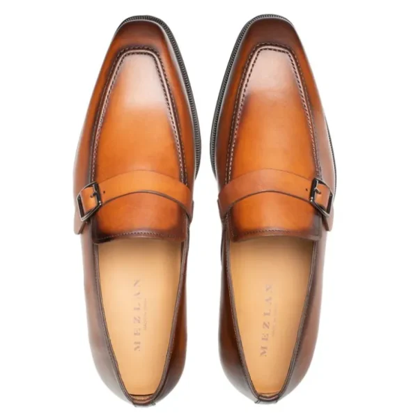 mezlan_salato_leather__ru_4-1.webp Sale Mezlan Salato Leather / Rubber Strap Loafer Dark Cognac (20965) DarkCognac