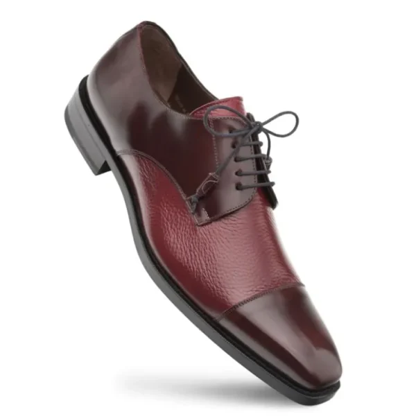 mezlan_soka_calfskin_amp__1-3.webp Flash Sale Mezlan Soka Calfskin & Deerskin Cap Toe Shoes (15089) Burgundy