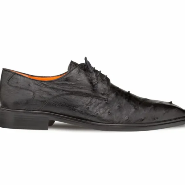 mezlan_tillson_ostrich_pl_0.webp Store Mezlan Tillson Ostrich Plain Toe Blucher (4732-S) Black