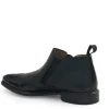 Outlet Mezlan Wing Tip Demi-Boot (21455) Black