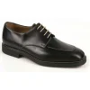 New Michael Toschi Calaveras Split Toe Lace Up Gent Black