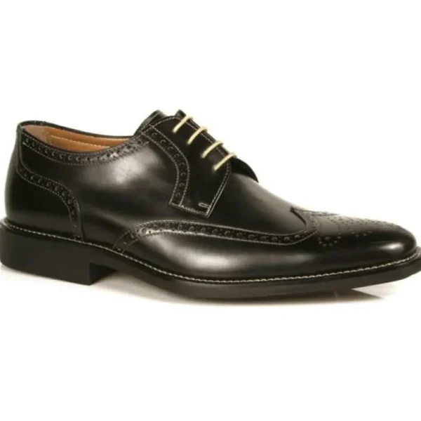michael_toschi_hessling_w_0.webp Best Sale Michael Toschi Hessling Wing Tip Shoes Black