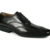 Clearance Michael Toschi Luciano Wing Tip Shoes Black