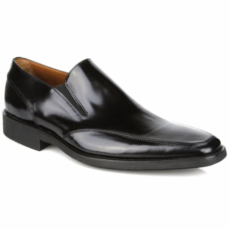 Shop Michael Toschi Mario Double Side Gore Loafers Black Brush Off BlackBrushOff