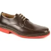 Store Michael Toschi Mirco Bicycle Toe Shoes Chocolate / Red Sole