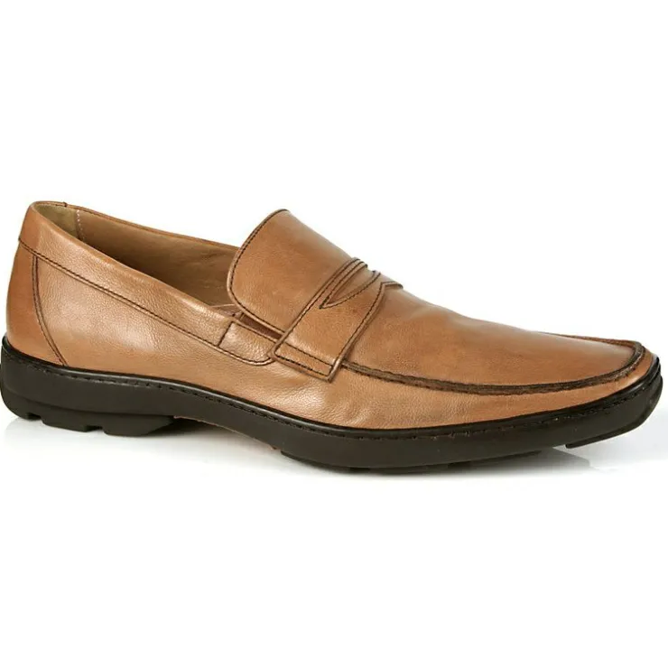 Shop Michael Toschi SUV3 Casual Penny Loafers Black
