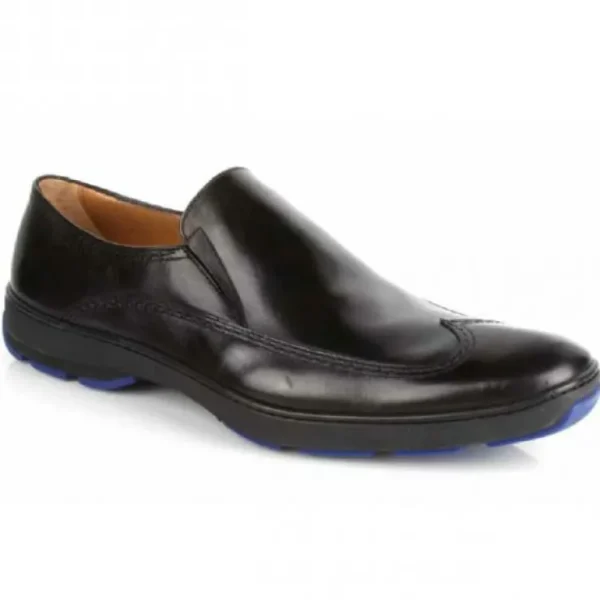 michael_toschi_suv_wingti_0.webp Hot Michael Toschi SUV2 Wingtip Loafers Black / Blue Sole Black/Blue