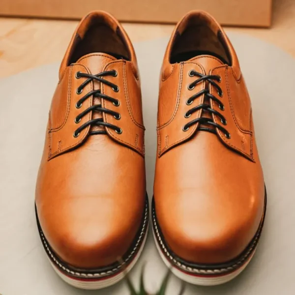neil_m_wynne_lace_up_shoe_10-4.webp Shop Neil M Wynne Lace Up Shoes Light Brown / Rubber Sole LightBrown