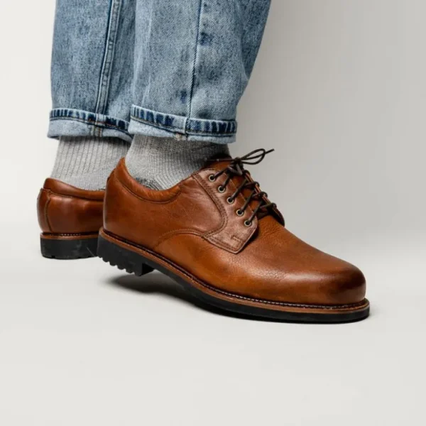 Sale Neil M Wynne Lace Up Shoes Worn Saddle WornSaddle