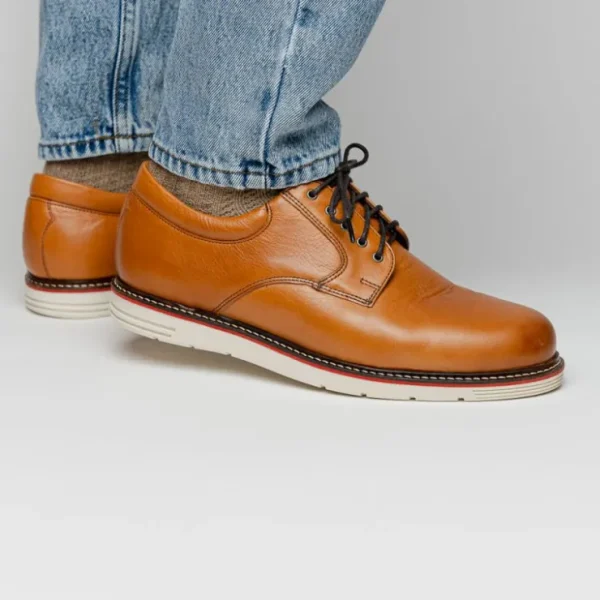neil_m_wynne_lace_up_shoe_13-4.webp Shop Neil M Wynne Lace Up Shoes Light Brown / Rubber Sole LightBrown