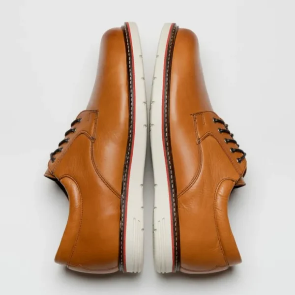 neil_m_wynne_lace_up_shoe_4-4.webp Shop Neil M Wynne Lace Up Shoes Light Brown / Rubber Sole LightBrown