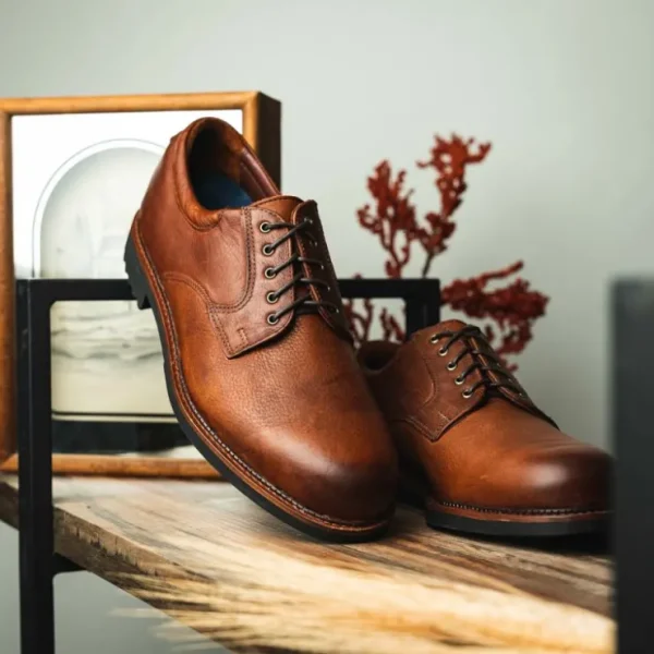Sale Neil M Wynne Lace Up Shoes Worn Saddle WornSaddle