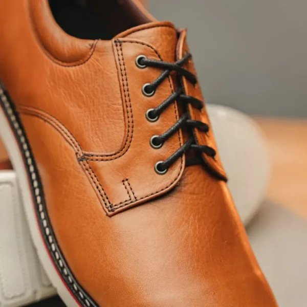 neil_m_wynne_lace_up_shoe_6-4.webp Shop Neil M Wynne Lace Up Shoes Light Brown / Rubber Sole LightBrown
