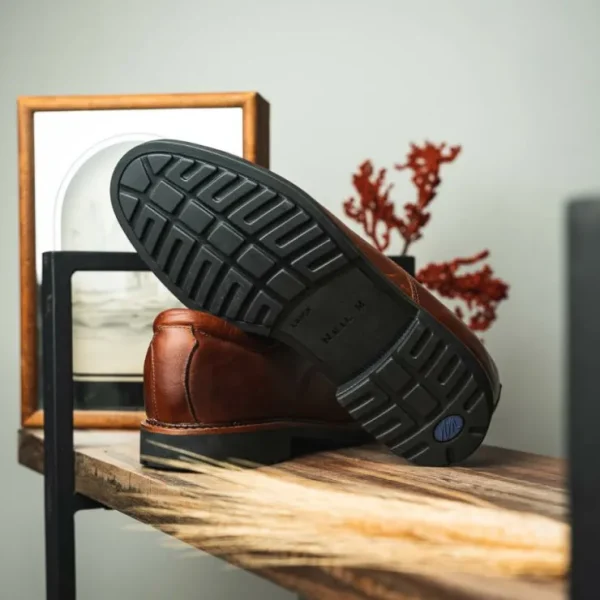 Sale Neil M Wynne Lace Up Shoes Worn Saddle WornSaddle