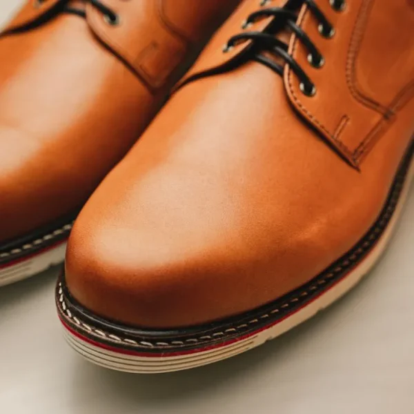 neil_m_wynne_lace_up_shoe_8-4.webp Shop Neil M Wynne Lace Up Shoes Light Brown / Rubber Sole LightBrown