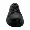 Cheap Paolo Shoes Alfonso Low Top Leather Sneakers Black