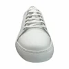 New Paolo Shoes Amadeo Low Top Leather Sneakers White