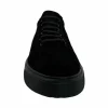 Cheap Paolo Shoes Anatoly Low Top Suede Sneaker Black