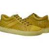 Cheap Paolo Shoes Anka Woven Sneakers Yellow