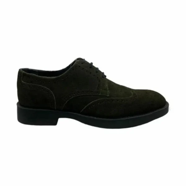 paolo_shoes_cornelio_sued_1.webp Clearance Paolo Shoes Cornelio Suede Wingtip Oxfords Khaki