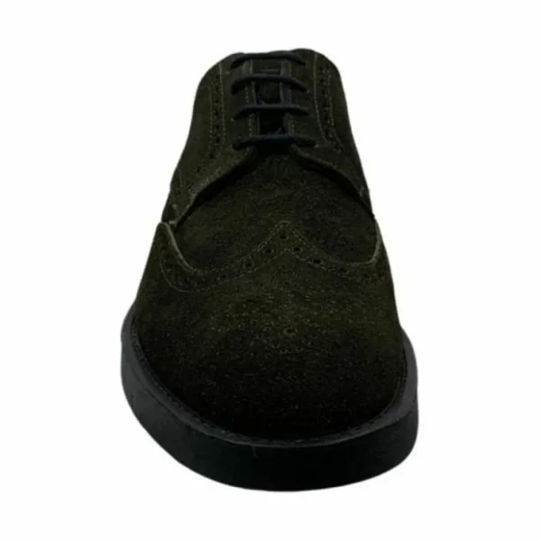 paolo_shoes_cornelio_sued_2.webp Clearance Paolo Shoes Cornelio Suede Wingtip Oxfords Khaki