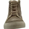 Outlet Paolo Shoes Damien High Top Sneakers Beige