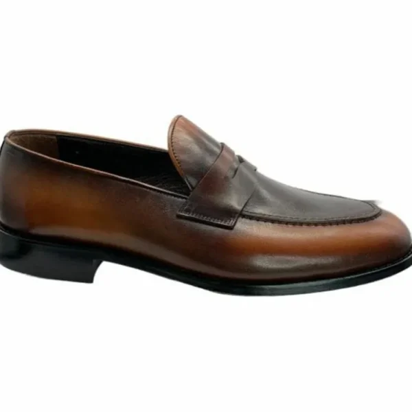 paolo_shoes_dani_leather__1-1.webp Cheap Paolo Shoes Dani Leather Penny Loafers Brown