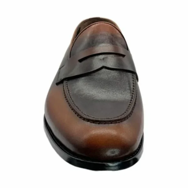 paolo_shoes_dani_leather__2-1.webp Cheap Paolo Shoes Dani Leather Penny Loafers Brown