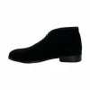 New Paolo Shoes Dario Suede Chukka Boots Black